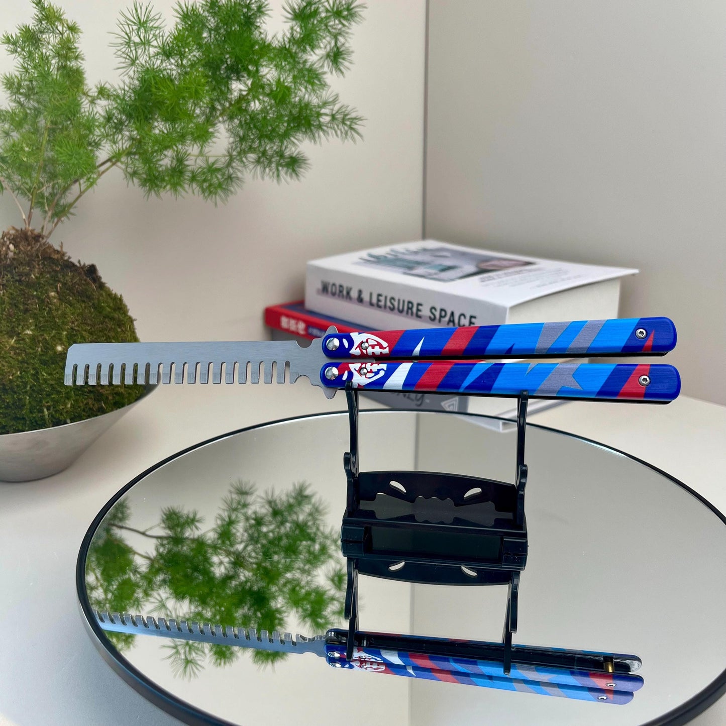 Valorant Yoru Butterfly, Valorant Yoru Comb, Custom Valorant, Trainer Knife, Cosplay Prop, Weapons Replica, Foldable Knife, Gift For Game