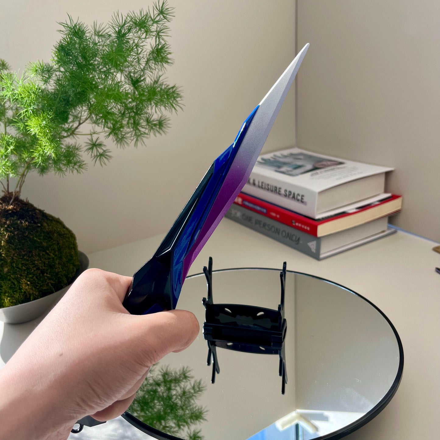 28cm Valorant Singularity Knife, Valorant knife, Valorant Weapon, Game Peripherals Cosplay, Metal Weapon Model, Weapons Replica, Toys Gift