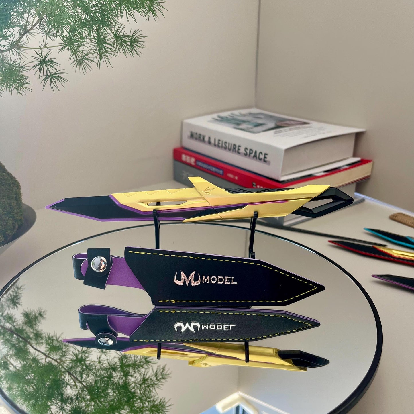 Valorant Xerofang Knife, valorant keycaps, Valorant Teainer knife, Valorant Weapon, Game Peripherals, Metal Model, Weapons Replica, Toy Gift