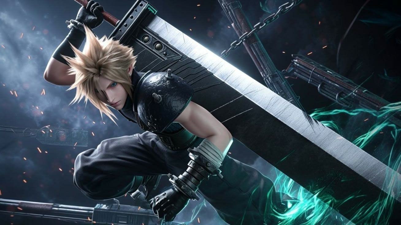 Final Fantasy VII – Cloud Strife’s Buster Sword