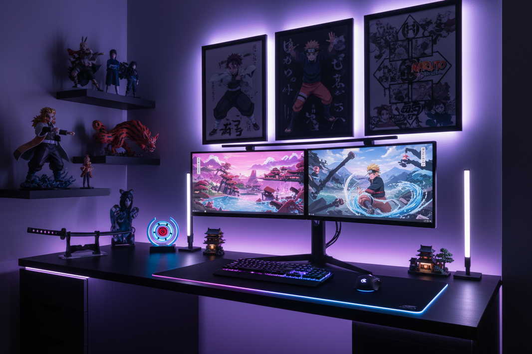 Anime Gaming Desk Setup Guide (Ideas & Inspiration)