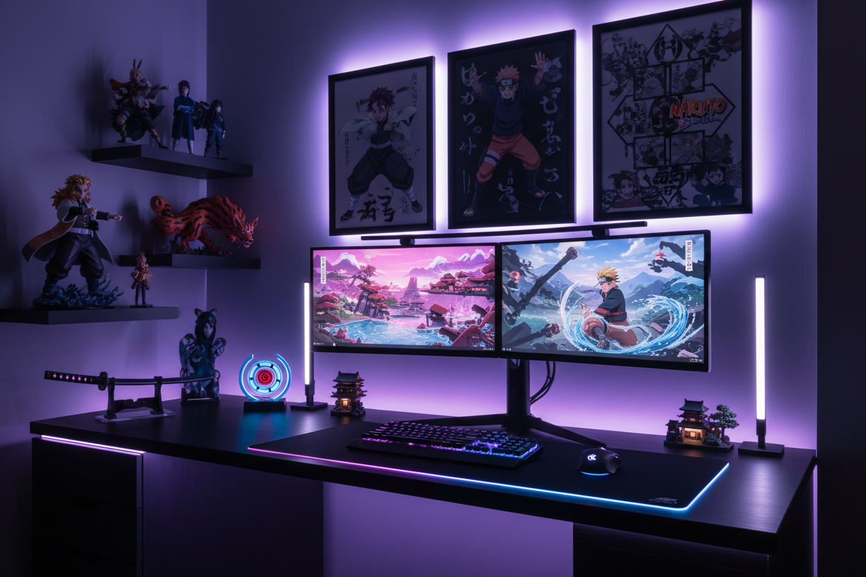 Anime Gaming Desk Setup Guide (Ideas & Inspiration)