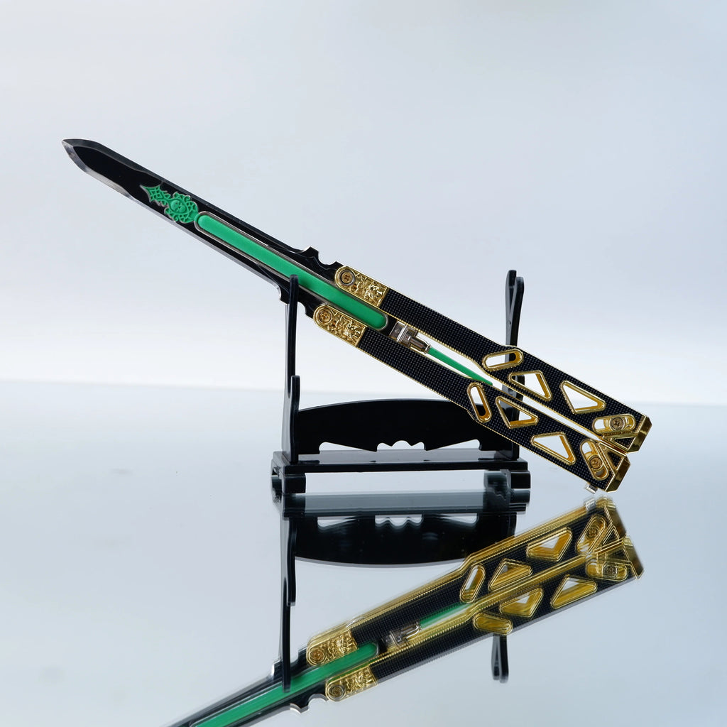 Apex Legends Octane Heirloom Glow Handcrafted – Metal Display Collectible