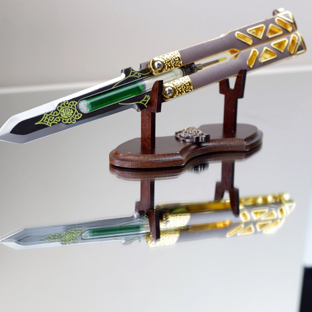 Apex Legends Octane Heirloom Glow Handcrafted – Metal Display Collectible