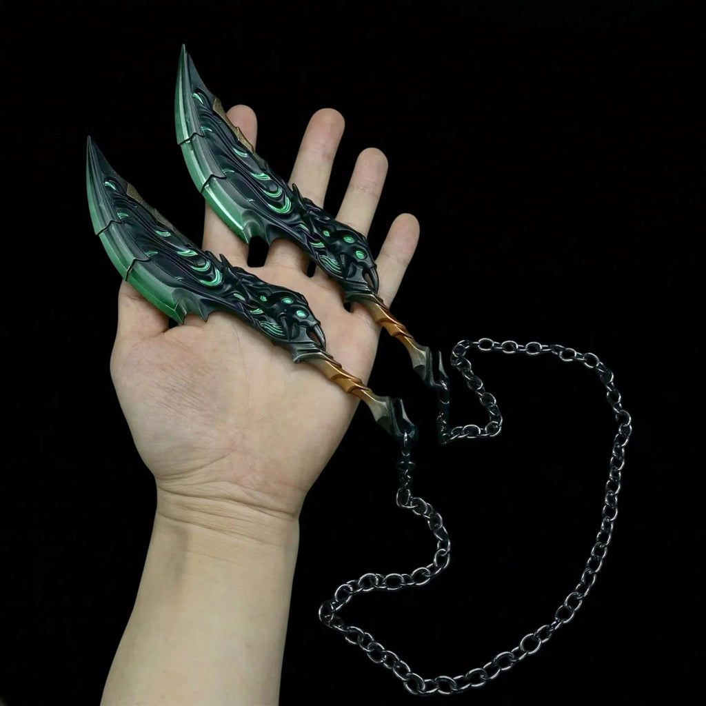 18.5CM/7.28'' Blades Of Primordia Metal Game Prop 4 Colors