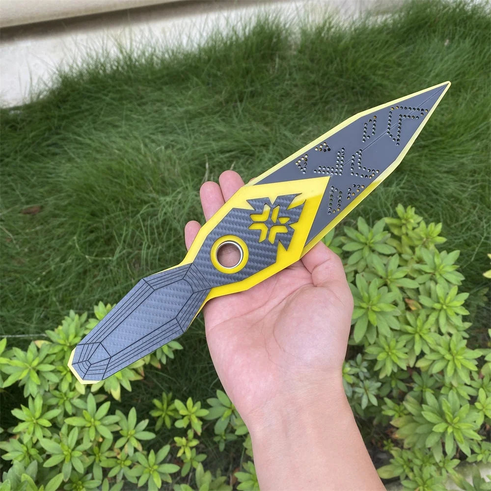 Valorant Champions 2023 Kunai Acrylic Lamp Replica – Game Weapon Night Light | Gaming Desk Decor