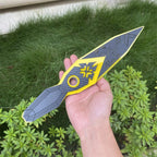 Valorant Champions 2023 Kunai Acrylic Lamp Replica – Game Weapon Night Light | Gaming Desk Decor