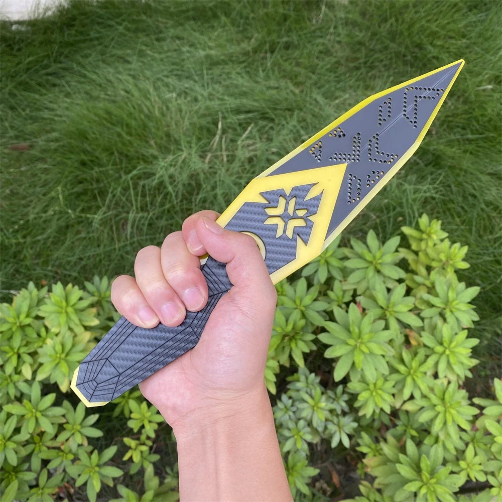 Valorant Champions 2023 Kunai Acrylic Lamp Replica – Game Weapon Night Light | Gaming Desk Decor