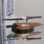 Arena Breakout Assault Knife Model: Metal Cosplay Prop with Sheath