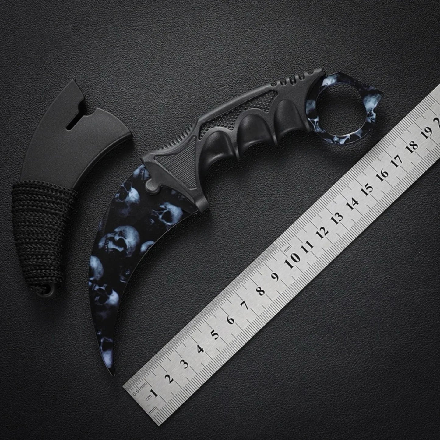 20cm/7.9'' CSGO Karambit Lore Blunt Blade Knife