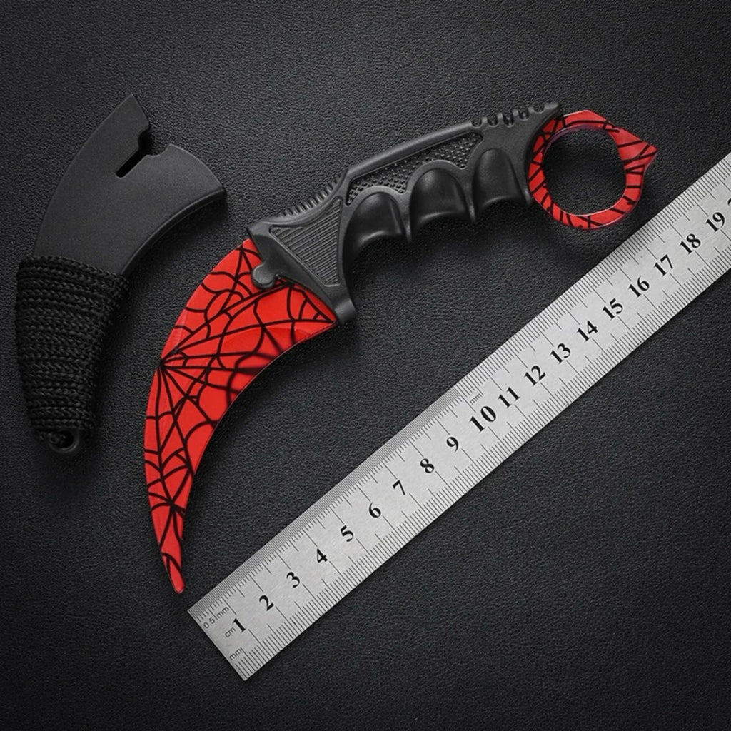 20cm/7.9'' CSGO Karambit Lore Blunt Blade Knife