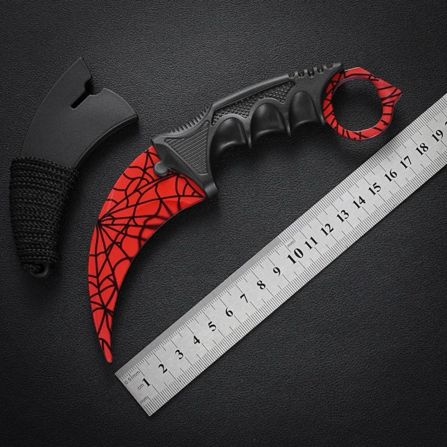 20cm/7.9'' CSGO Karambit Lore Blunt Blade Knife