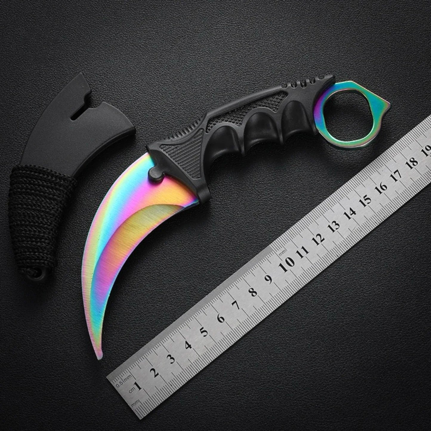 20cm/7.9'' CSGO Karambit Lore Blunt Blade Knife
