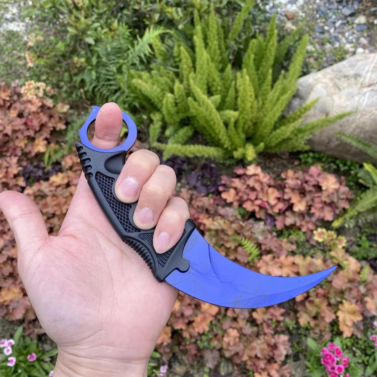 20cm/7.9'' CSGO Karambit Lore Blunt Blade Knife