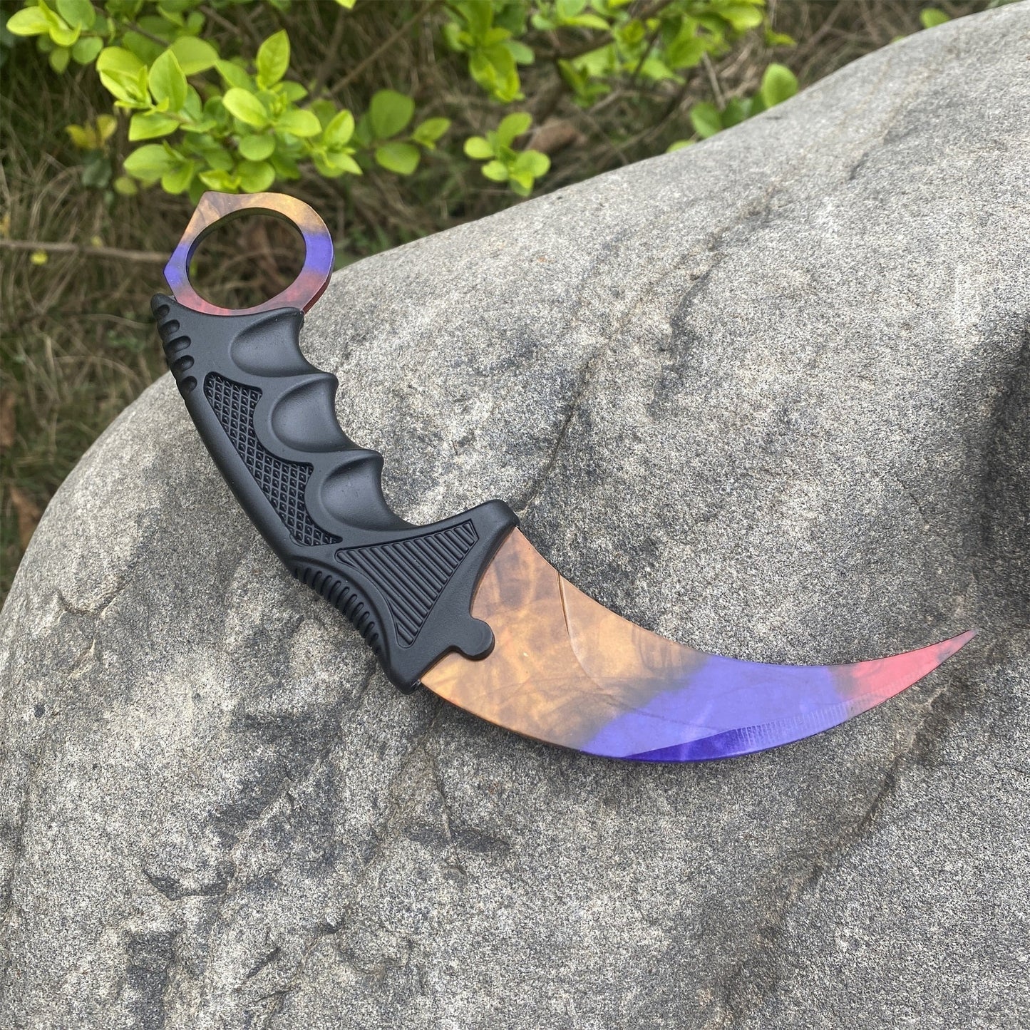 20cm/7.9'' CSGO Karambit Lore Blunt Blade Knife