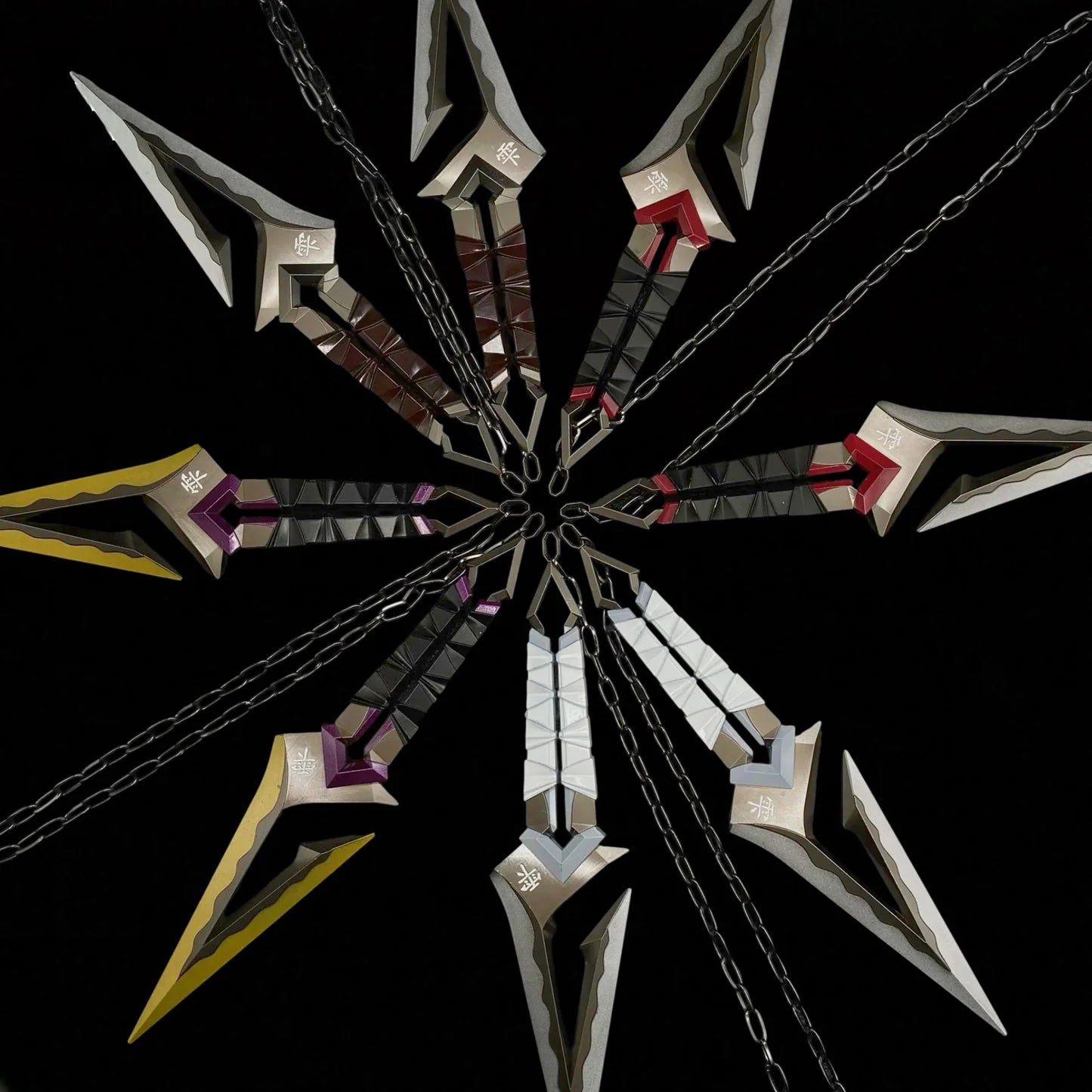 22CM/8.6" Metal Kuronami no Yaiba Life Size Replica In Real Life