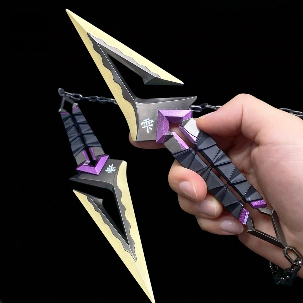 22CM/8.6" Metal Kuronami no Yaiba Life Size Replica In Real Life