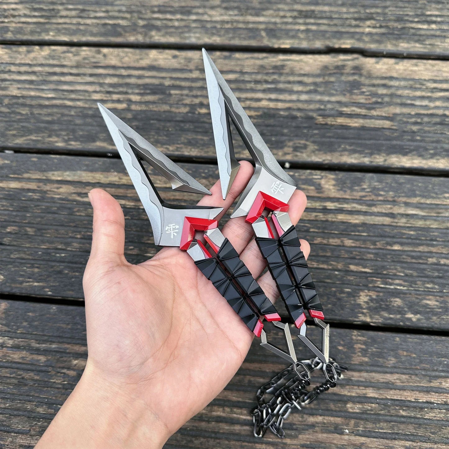 22CM/8.6" Metal Kuronami no Yaiba Life Size Replica In Real Life