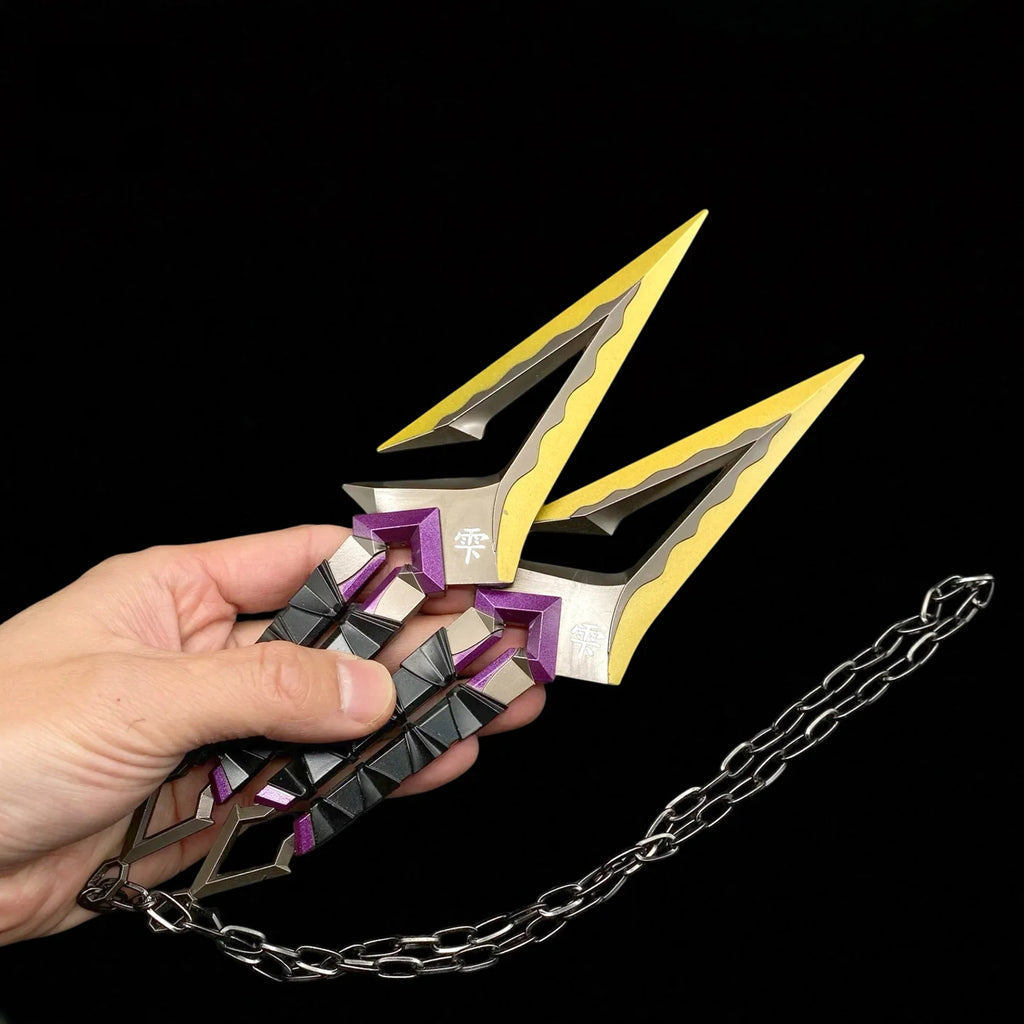 22CM/8.6" Metal Kuronami no Yaiba Life Size Replica In Real Life