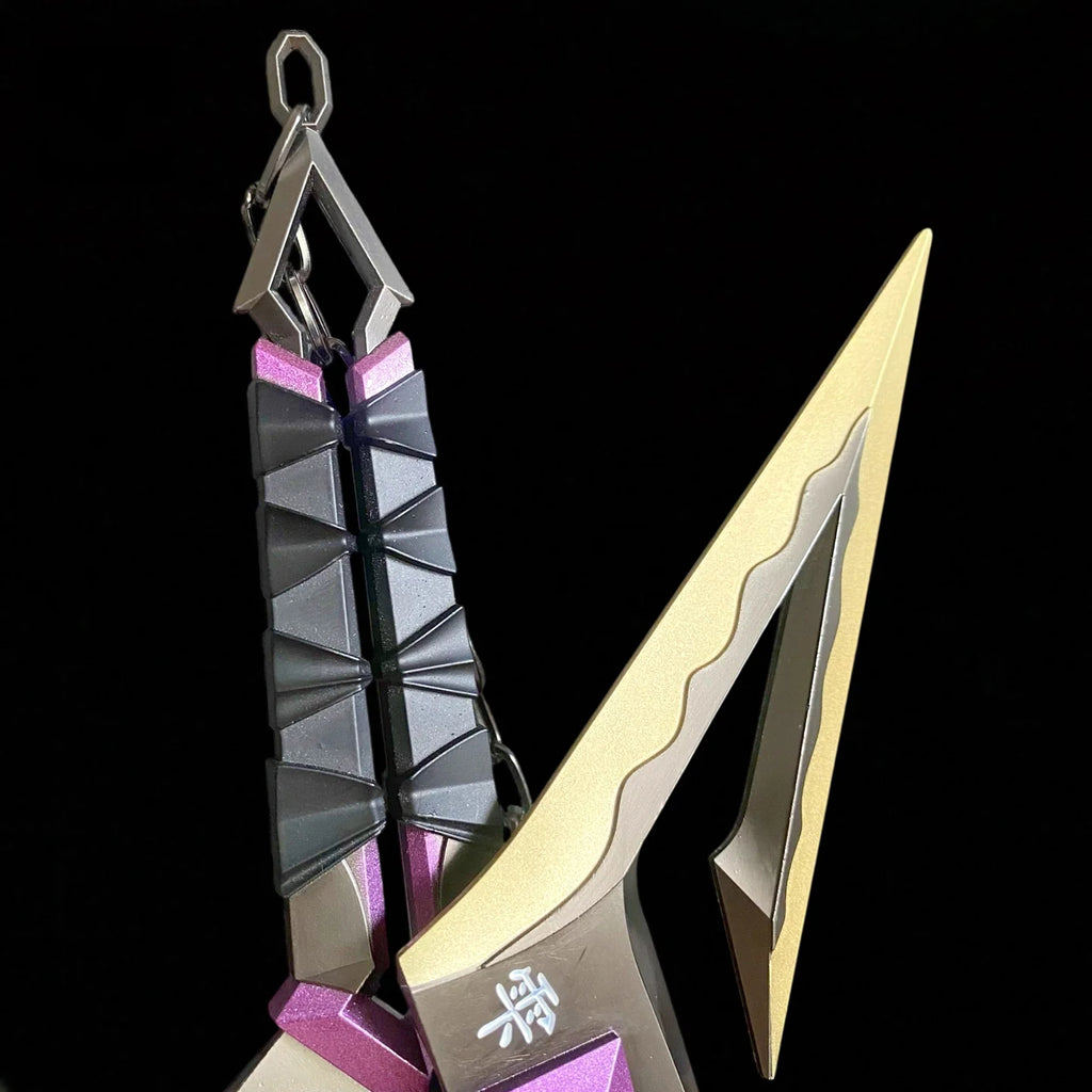 22CM/8.6" Metal Kuronami no Yaiba Life Size Replica In Real Life