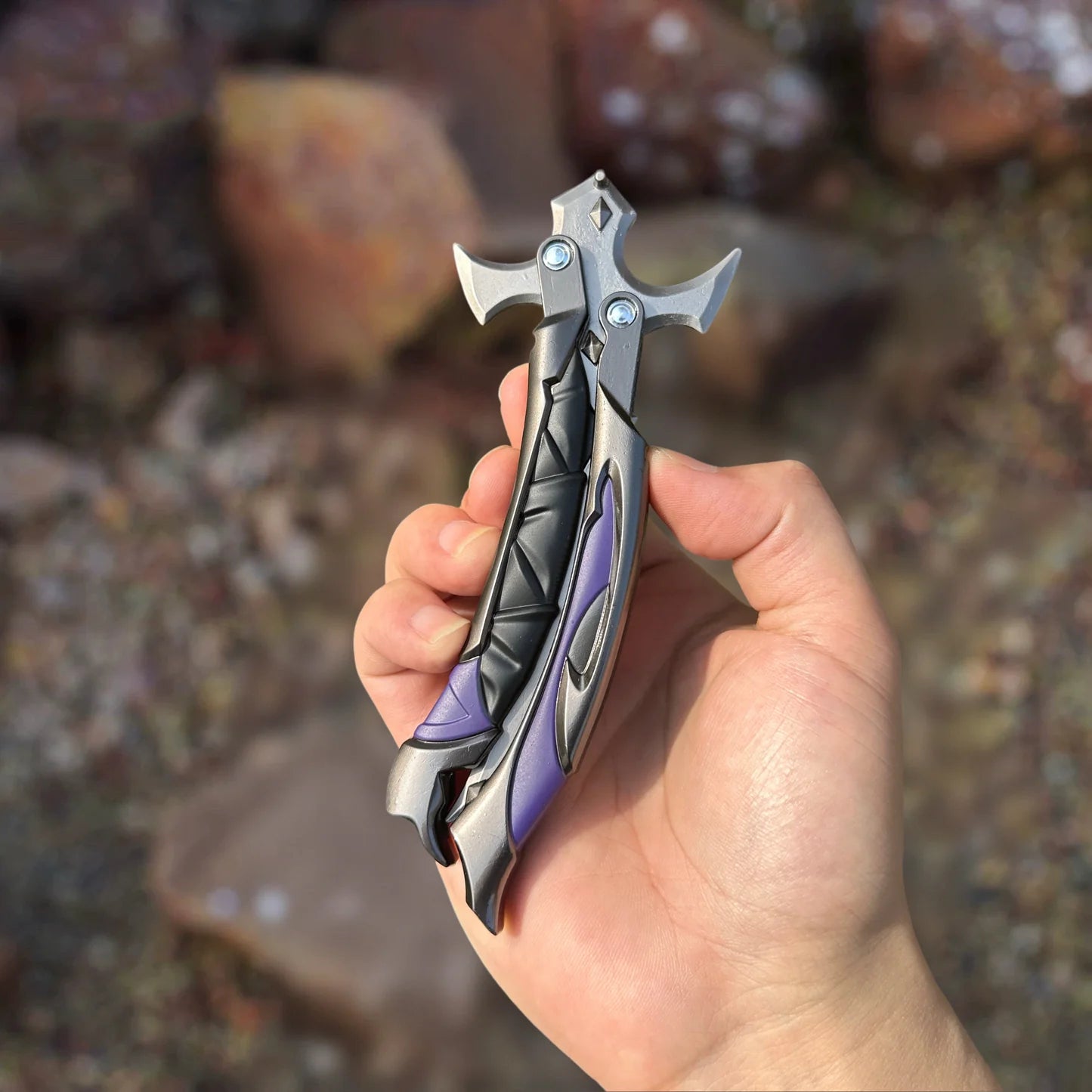 22CM/8.6" Reaver Balisong Metal Replica