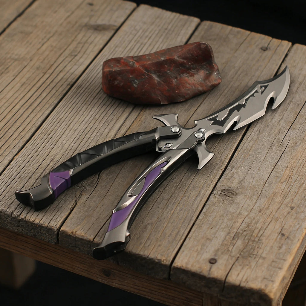22CM/8.6" Reaver Balisong Metal Replica