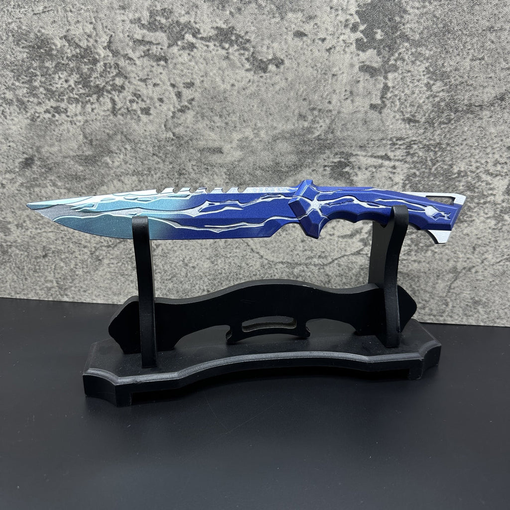 24CM/9.5 Metal Smite Knife Balisong Blunt Blade Butterfly Trainer