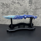 24CM/9.5 Metal Smite Knife Balisong Blunt Blade Butterfly Trainer