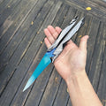 27CM/10.6" High-quality Singularity 2.0 Butterfly Knife Metal Replica