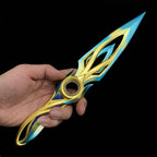 28CM/11" Metal Mystbloom Kunai Game Prop