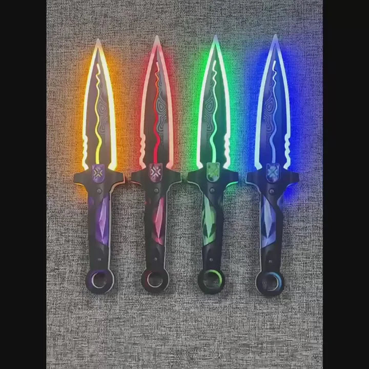 VCT Knife Acrylic 3D Night