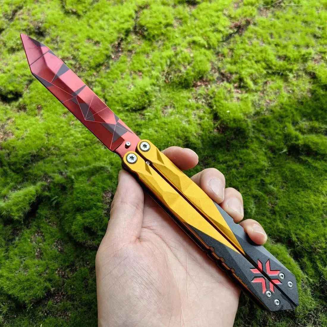 Best Quality Game Butterfly Knife IRL Game Balisong For Collection