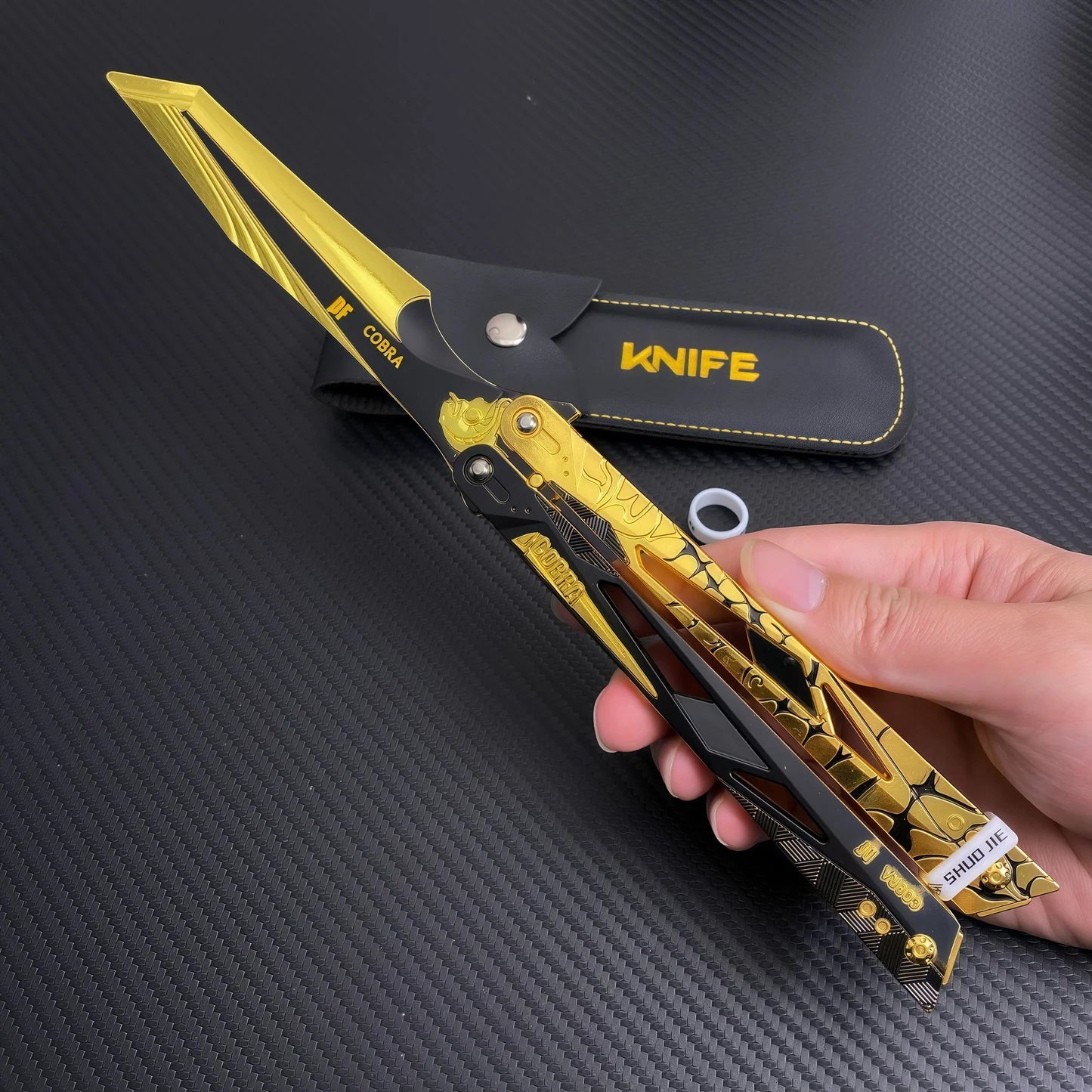 Best Quality Game Butterfly Knife IRL Game Balisong For Collection