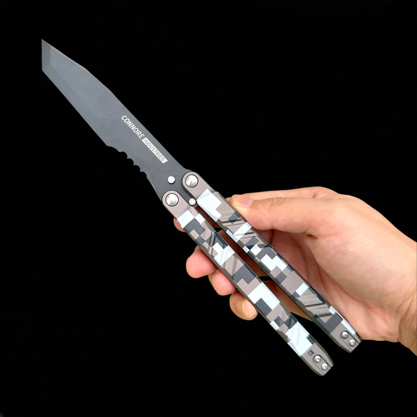 Best Quality Game Butterfly Knife IRL Game Balisong For Collection