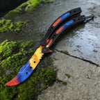 CS Balisong Blunt Blade Trainer Metal Replica Collection
