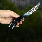 CS Balisong Blunt Blade Trainer Metal Replica Collection
