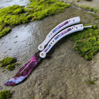 CS Balisong Blunt Blade Trainer Metal Replica Collection