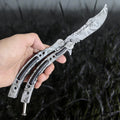 CS Balisong Blunt Blade Trainer Metal Replica Collection