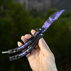 CS Balisong Blunt Blade Trainer Metal Replica Collection