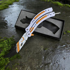 CS Balisong Blunt Blade Trainer Metal Replica Collection