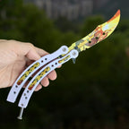 CS Balisong Blunt Blade Trainer Metal Replica Collection