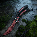 CS Balisong Blunt Blade Trainer Metal Replica Collection
