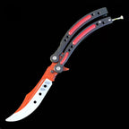 CS Balisong Blunt Blade Trainer Metal Replica Collection