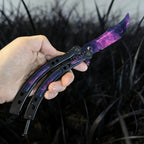 CS Balisong Blunt Blade Trainer Metal Replica Collection