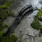 CS Balisong Blunt Blade Trainer Metal Replica Collection