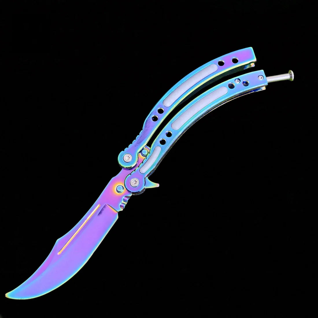CS Balisong Blunt Blade Trainer Metal Replica Collection