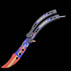 CS Balisong Blunt Blade Trainer Metal Replica Collection