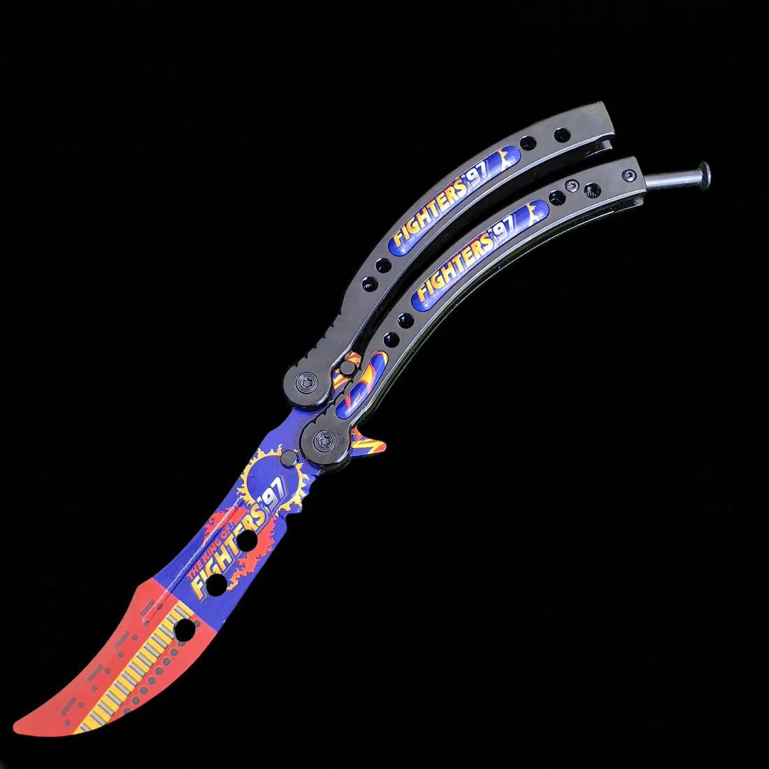 CS Balisong Blunt Blade Trainer Metal Replica Collection