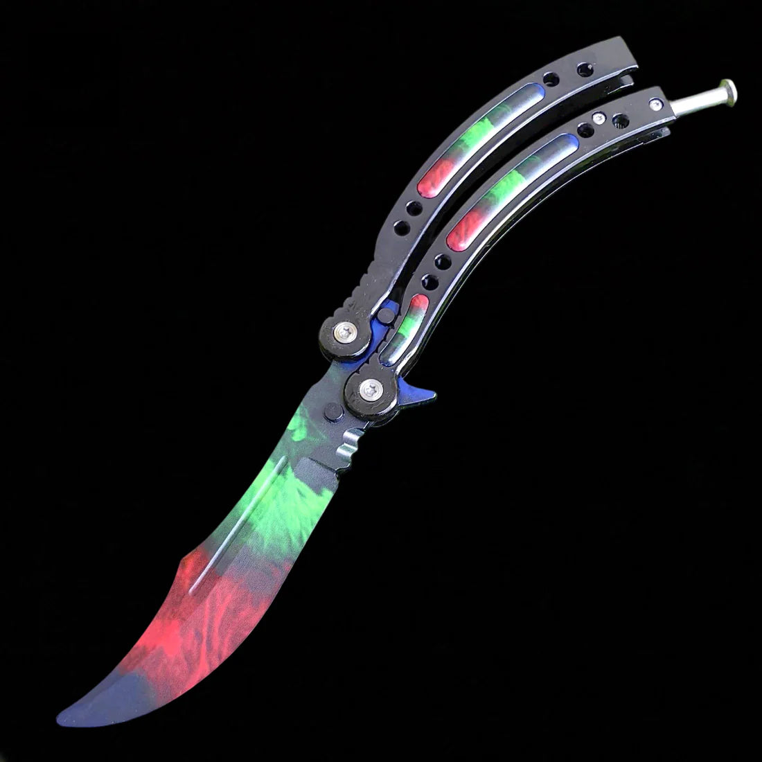CS Balisong Blunt Blade Trainer Metal Replica Collection