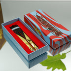 25CM/9.8 High-quality Metal Champion Knife Red Blunt Blade Trainer Cosplay Prop